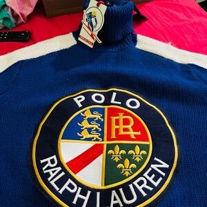 COPY - Polo Ralph Lauren knit turtle neck wool bnwt